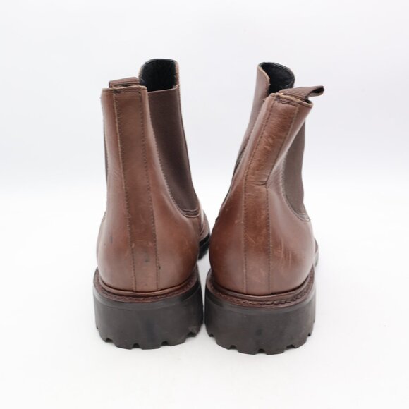Thursday Everyday Boots Legend Chelsea Men's 13 Brown Leather Boots Pull On - Picture 5 of 10